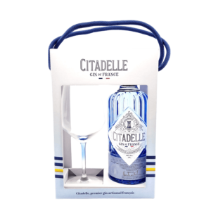 Citadelle Gin de France 700 ml mit einem Ginglas